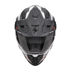 Moto přilba SCORPION ADF-9000 AIR FEAT matná bílo/černo/červená