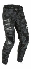 kalhoty KINETIC S.E., FLY RACING - USA 2022 (černá/šedá/camo)
