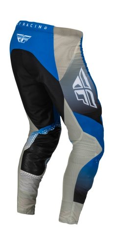 kalhoty LITE, FLY RACING - USA 2023 (modrá/šedá/černá)