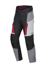 Kalhoty STELLA ST-1 WATERPROOF HONDA kolekce, ALPINESTARS, dámské (šedá/tmavě šedá/černá/červená) 2025