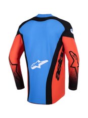 dres TECHSTAR KNIF, ALPINESTARS (oranžová/černá/modrá) 2026