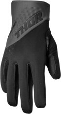 Motokrosové rukavice THOR Spectrum Cold Weather Gloves černo/šedé