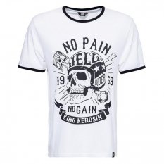 Pánské triko "No Pain No Gain" King Kerosin vel. M