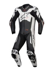 Jednodílná kombinéza GP PLUS V4 SPRINT, TECH-AIR kompatibilní, ALPINESTARS (černá/bílá/červená fluo) 2025