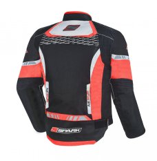 Pánská textilní moto bunda SPARK MIZZEN, červená