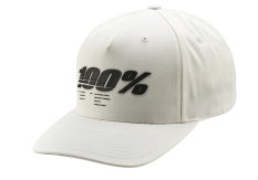 kšiltovka 100% - STAUNCH Snapback bíla (vel. UNI)