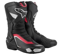 boty SMX-6 3, ALPINESTARS (černá/stříbrná/červená) 2025