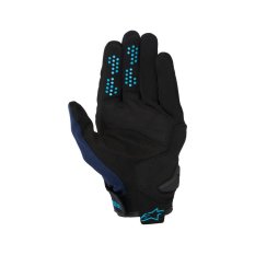 Rukavice CHROME V2, ALPINESTARS (černá/modrá/světle modrá) 2025