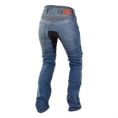 Dámské džíny na motorku Trilobite 661 Parado blue (prodloužená délka)