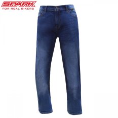 Dámské džínové moto kalhoty SPARK LADY BODDIE , modré