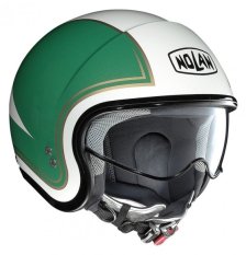 Moto helma Nolan N21 Tricolore Metal White 31