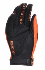 Moto rukavice JUST1 J-FORCE X fluo oranžovo/černé