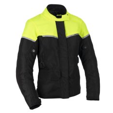 Bunda LONG WP, OXFORD SPARTAN, dámská (černá/žlutá fluo)