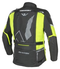 bunda Trail, AYRTON (černá/žlutá fluo/šedá) 2026