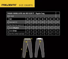 Pánské džíny Trilobite Parado doublelayer AAA slim fit black level 2 (Prodloužené)