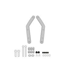 D6121KIT pro Kymco Dink R 125-150 (23-24) montážní sada pro plexi 6121DT