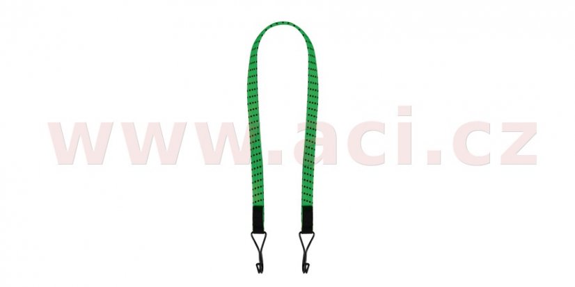 gumicuk Twin Wire "pavouk" plochý délka/šířka popruhu 600/16 mm se zakončeními pomocí drátových háků, OXFORD (zelený)