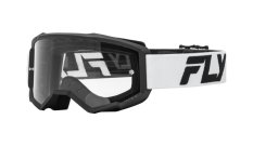 brýle FOCUS, FLY RACING (bílá/černá)