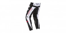 kalhoty KINETIC K120, FLY RACING (černá/bílá/červená)