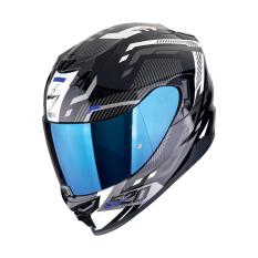 Moto přilba EXO-520 EVO AIR RANKA černo/bílo/modrá