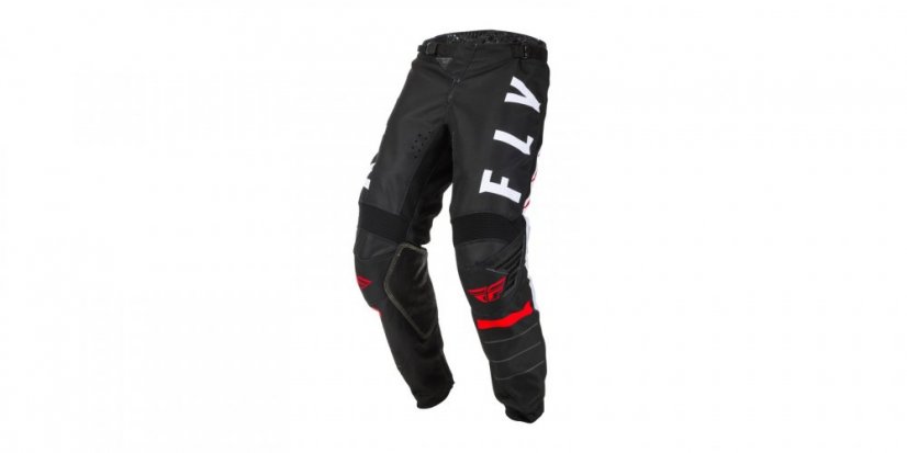 kalhoty KINETIC K120, FLY RACING (černá/bílá/červená)