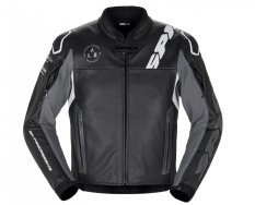 bunda DP-PROGRESSIVE LEATHER 2023, SPIDI (černá/bílá)