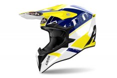 přilba WRAAAP Feel, AIROH (lesklá žlutá/modrá) 2024
