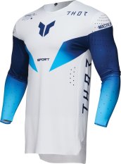 DRES cross enduro THOR SPORTMODE Strike bílo/modré