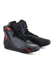 Boty FASTER-4, ALPINESTARS (černá/šedá/červená fluo) 2025