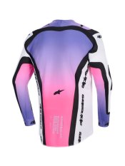 dres SUPERTECH PRO VISTA, ALPINESTARS (bílá/fialová/černá) 2026