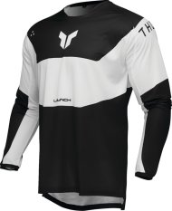 Dres cross enduro THOR LAUNCHMODE Storm černo/bílé