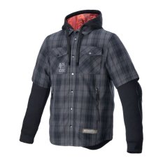 košile MO.ST.EQ TARTAN, ALPINESTARS (šedá/černá) 2024