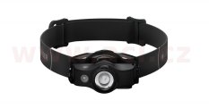 LED LENSER MH4 - outdoorová dobíjecí čelovka černo-černá, dosvit 180 m, záruka 7 let