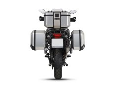 Kompletní sada hliníkových kufrů SHAD TERRA, 48L topcase 47L/47L boční kufry, včetně montážní sady a plotny SHAD Benelli TRK 502 X 2022 -