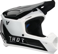 Dětská offroad helma THOR Youth Fleet Storm - bílo/černá