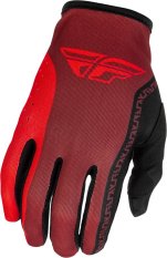 Rukavice LITE, FLY RACING - USA 2026 (černá/červená)