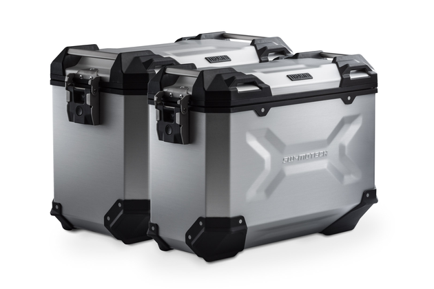 TRAX ADV sada bočních kufrů-stříbrné, 45/37 l. Benelli TRK 502 X (18-)