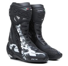 Moto boty TCX RT-RACE černo/bílo/šedé