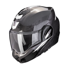 Moto přilba SCORPION EXO-TECH EVO CARBON ROVER černo/bílá