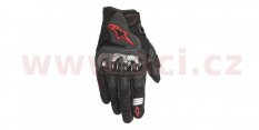 rukavice SMX-1 AIR V2, ALPINESTARS (černé/červené fluo)