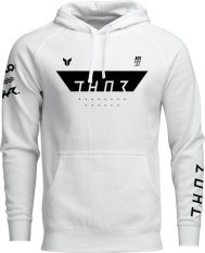Pánská mikina s kapucí THOR HOODIE ROGUE bílá