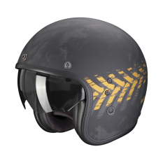Moto přilba SCORPION BELFAST EVO NEVADA matná černo/zlatá