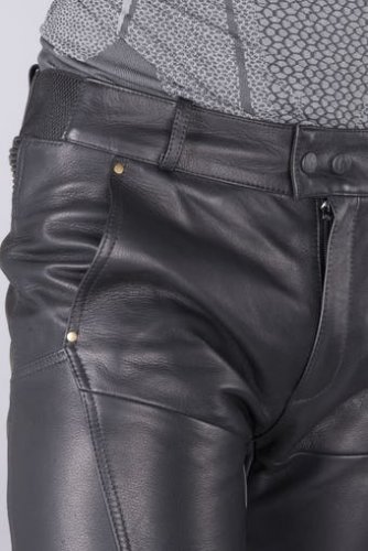 Moto kalhoty RICHA LEGEND černé kožené