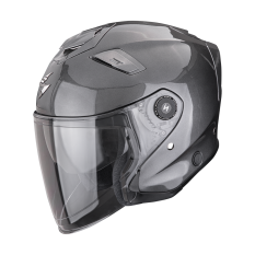 Moto přilba SCORPION EXO-GT JET solid metalická šedá
