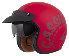 přilba Oxygen 2.0 Gear, CASSIDA (červená matná/tmavě červená) 2025