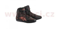 boty FASTER-3 RIDEKNIT 2020, ALPINESTARS (černá/červená fluo)