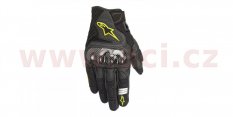 rukavice SMX-1 AIR V2, ALPINESTARS (černé/žluté fluo)