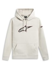 mikina INSIGNIA HOODIE, ALPINESTARS (světlá off white)