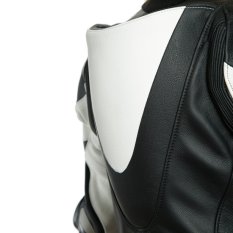 Dámská moto kombinéza DAINESE IMATRA černo/bílá perforovaná