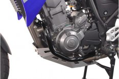 Stříbrný kryt motoru Yamaha XT660 X / R (04-)